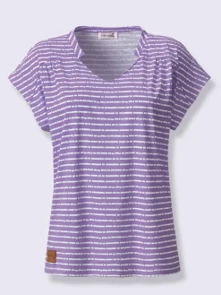 Collection L T-Shirts<T-shirt imprimé pur coton