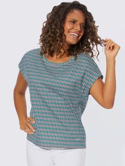 Collection L T-Shirts<T-shirt imprimé pur coton