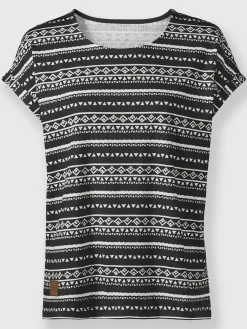 Collection L T-Shirts<T-shirt imprimé pur coton