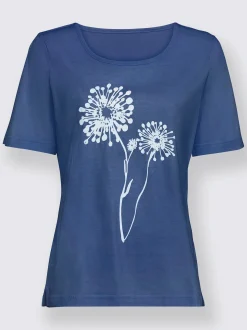 T-Shirts<T-shirt imprimé pur coton