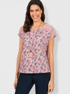 T-Shirts<T-shirt imprimé pur coton