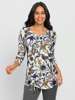 T-Shirts<T-shirt imprimé viscose