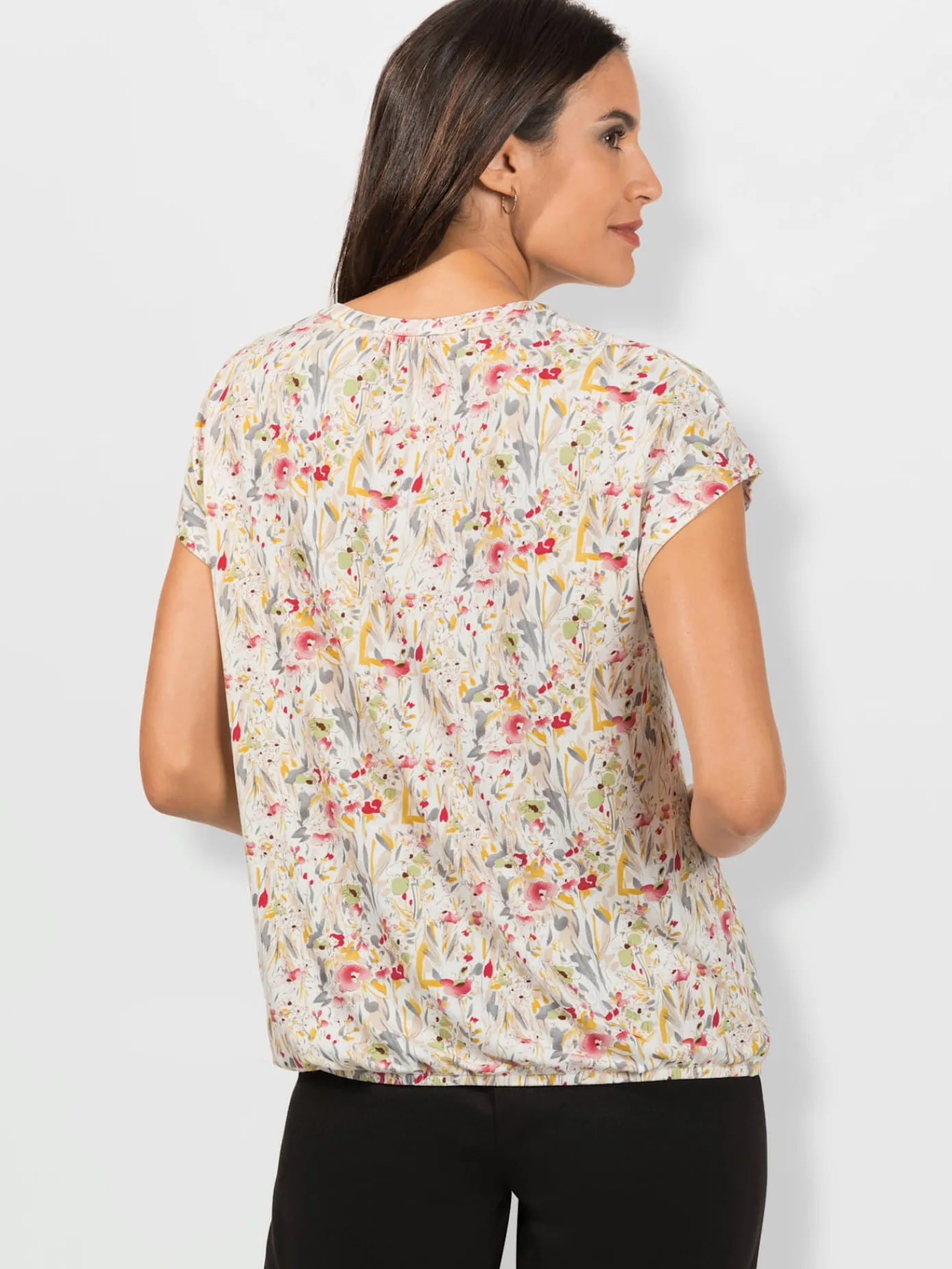 T-Shirts<T-shirt imprimé viscose