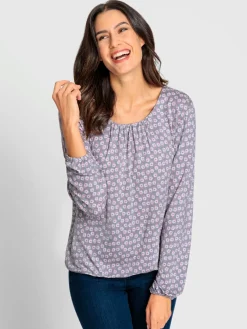 T-Shirts<T-shirt imprimé viscose