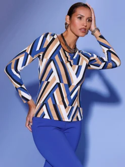 Creation L T-Shirts<T-shirt imprimé viscose