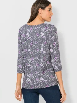 T-Shirts<T-shirt imprimé viscose