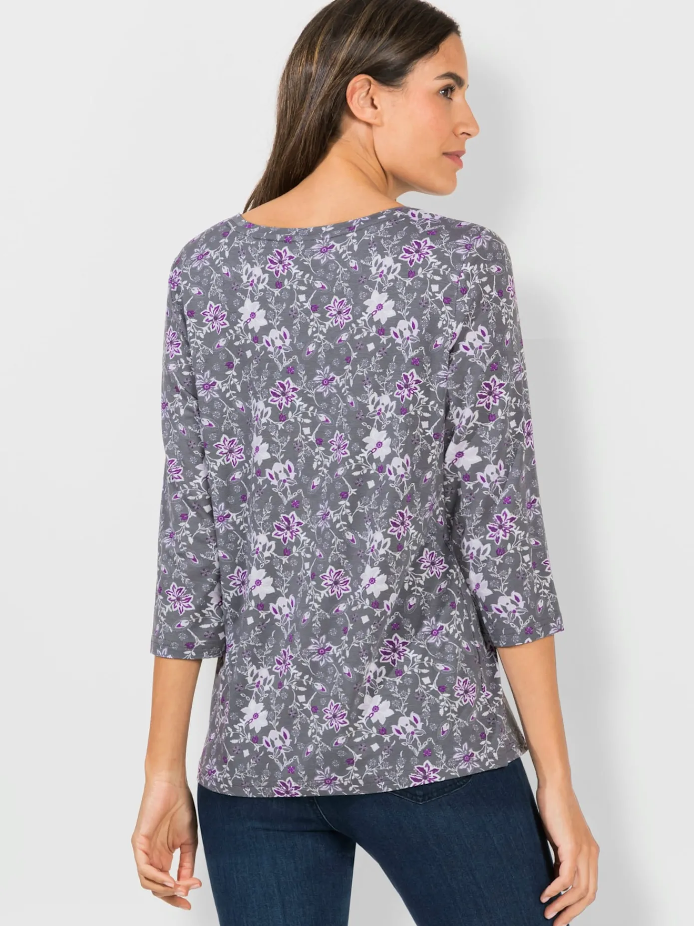 T-Shirts<T-shirt imprimé viscose