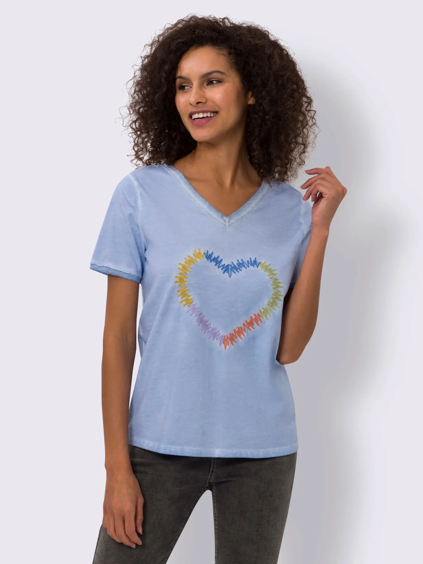 Linea Tesini T-Shirts<T-shirt jolie broderie