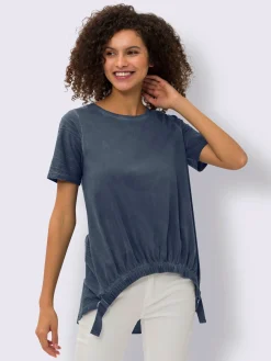 Linea Tesini T-Shirts<T-shirt long bride décorative à la ceinture