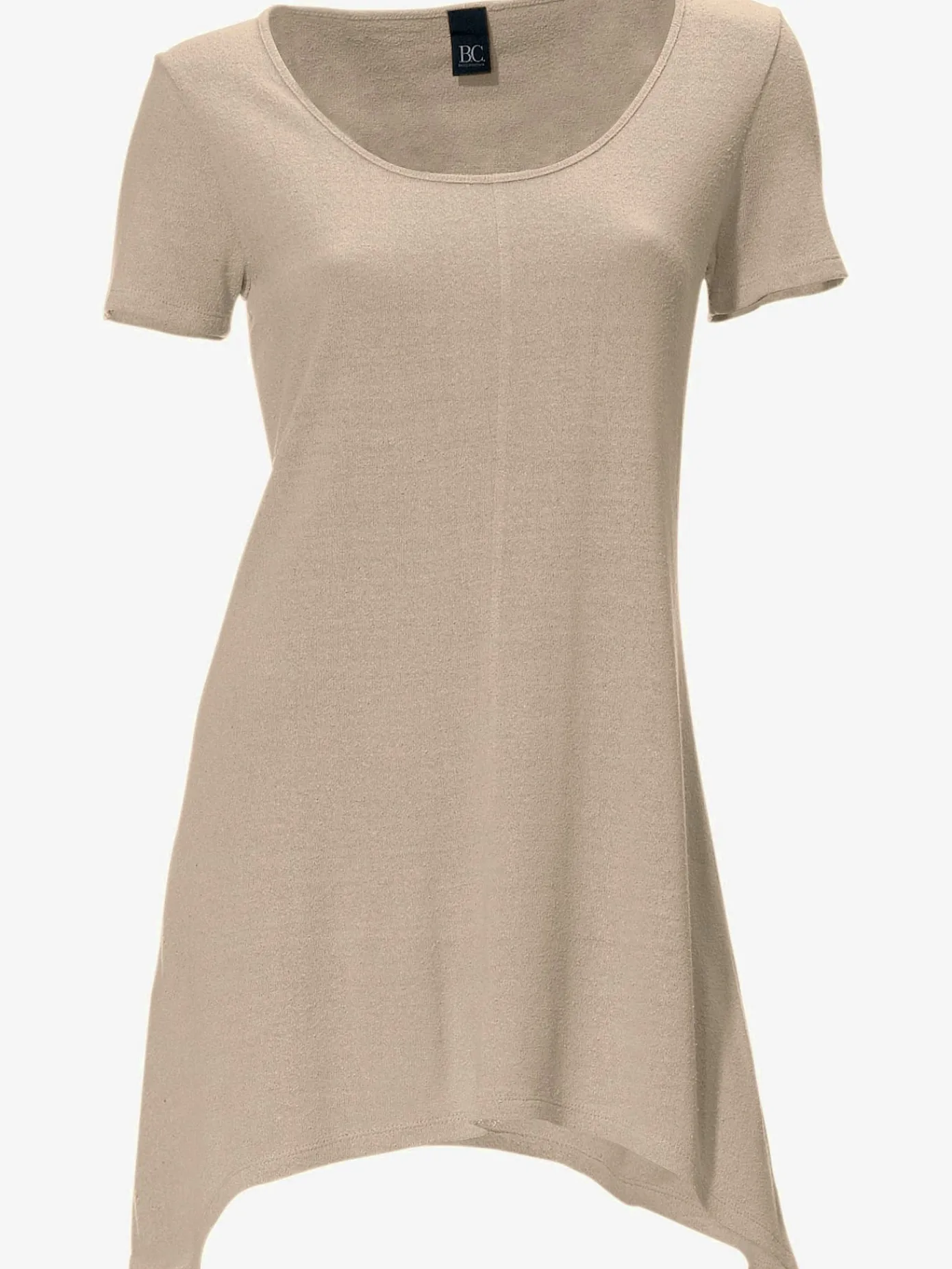 Linea Tesini T-Shirts<T-shirt long coupe évasée tendance