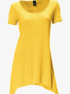 Linea Tesini T-Shirts<T-shirt long coupe évasée tendance