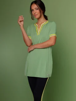 CREATION L PREMIUM Tenues De Détente<T-shirt long en modal jersey fin