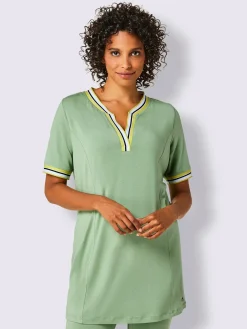 CREATION L PREMIUM Tenues De Détente<T-shirt long en modal jersey fin