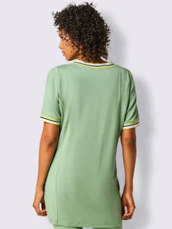 CREATION L PREMIUM Tenues De Détente<T-shirt long en modal jersey fin