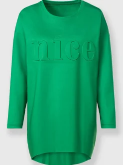 Rick Cardona T-Shirts<T-shirt long inscription tendance