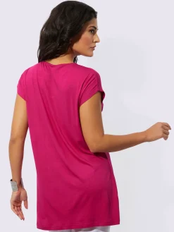 Tenues De Détente<T-shirt long jersey fin