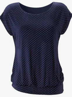 LASCANA T-Shirts<T-shirt long large ceinture à l'ourlet pour un port long ou court plissé