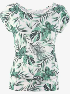 LASCANA T-Shirts<T-shirt long large ceinture à l'ourlet pour un port long ou court plissé