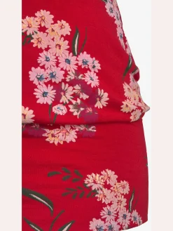 LASCANA T-Shirts<T-shirt long large ceinture à l'ourlet pour un port long ou court plissé