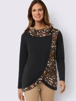 T-Shirts<T-shirt long modèle affinant