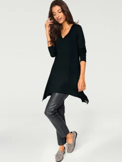 Rick Cardona T-Shirts<T-shirt long pointes tendance à la finition