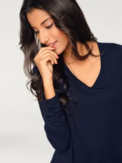 Rick Cardona T-Shirts<T-shirt long pointes tendance à la finition