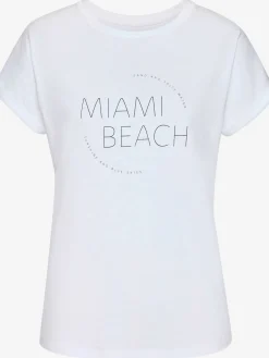 Vivance T-Shirts<T-shirt lot avec imprimé tendance uni devant