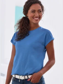 Vivance T-Shirts<T-shirt lot avec imprimé tendance uni devant