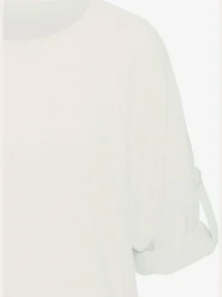 Vivance T-Shirts<T-shirt manches avec bride et bouton pour un port différent - longues ou courtes