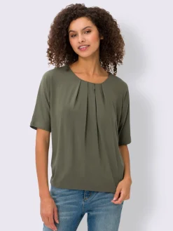 Linea Tesini Tenues De Cérémonie|T-Shirts<T-shirt manches chauve-souris viscose douce et fluide