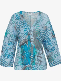 Buffalo T-Shirts<T-shirt manches chauve-souris encolure en v dégagée