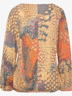 Buffalo T-Shirts<T-shirt manches chauve-souris encolure en v dégagée