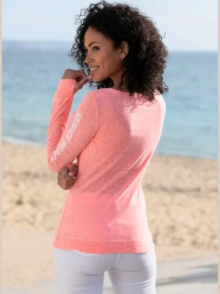 Venice Beach T-Shirts<T-shirt manches longues aspect chiné tendance