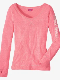 Venice Beach T-Shirts<T-shirt manches longues aspect chiné tendance