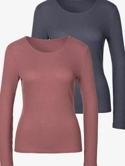 LASCANA T-Shirts<T-shirt manches longues basiques de qualité