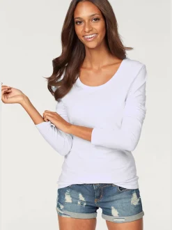 Vivance T-Shirts<T-shirt manches longues basique bien-être