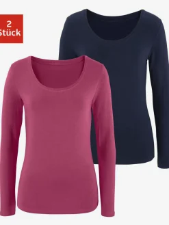 Vivance T-Shirts<T-shirt manches longues basique bien-être