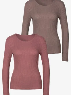 LASCANA T-Shirts<T-shirt manches longues basiques de qualité