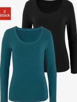 Vivance T-Shirts<T-shirt manches longues basique bien-être