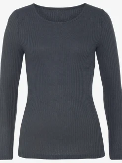 LASCANA T-Shirts<T-shirt manches longues basique de qualité