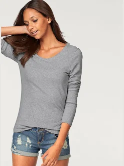 Vivance T-Shirts<T-shirt manches longues basique bien-être