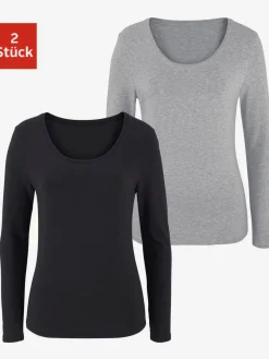 Vivance T-Shirts<T-shirt manches longues basique bien-être