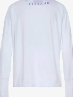 Elbsand T-Shirts<T-shirt manches longues large encolure ronde