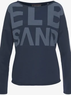 Elbsand T-Shirts<T-shirt manches longues large encolure