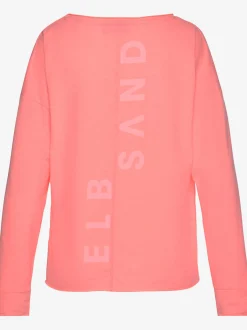 Elbsand T-Shirts<T-shirt manches longues large encolure ronde