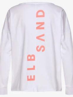Elbsand T-Shirts<T-shirt manches longues large encolure ronde