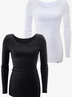 Bench. T-Shirts<T-shirt manches longues matière côtelée de qualité