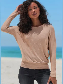 Vivance T-Shirts<T-shirt manches longues manches chauve-souris longues