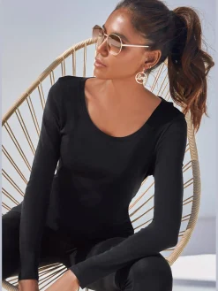 Bench. T-Shirts<T-shirt manches longues matière côtelée de qualité