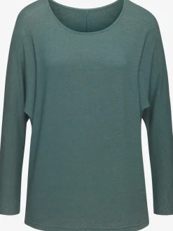 LASCANA T-Shirts<T-shirt manches longues manches chauve-souris pour un look décontracté